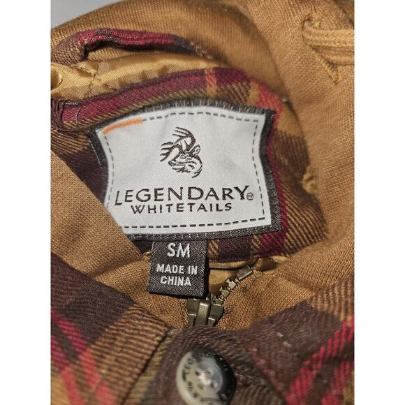 New! Legendary Whitetails Men's Maplewood Hooded Shirt Jacket  size small - Picture 9 of 14